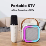 Karaoke Portátil con Micrófono Inalámbrico