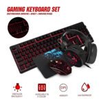 Combo Gamer Teclado + Mouse + Auriculares