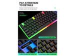 Combo Teclado Gamer RGB TF-230 (Semi-Mecánico) - Imagen 4
