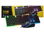 Combo Teclado Gamer RGB TF-230 (Semi-Mecánico)